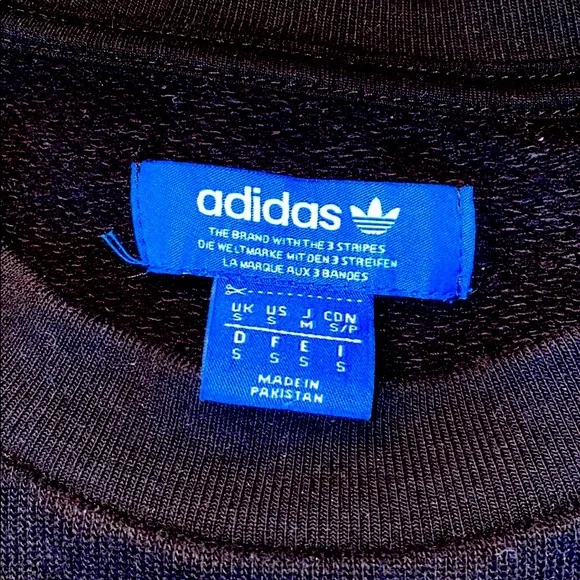 LOOSE FITRARE ADIDAS ‘NEVA CREW’ SWEATSHIRTUNISEX
